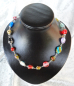Preview: Bunte Glasperlenkette - Unikat