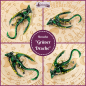 Preview: Brosche "Grüner Drache"