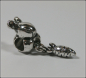 Preview: European Bead mit Dangle  "Hase mit Möhrchen"