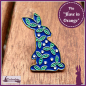 Preview: Pin "Blaugrüner Hase"