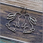 Preview: Ohrschmuck "Großer Hase"
