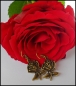 Preview: Ohrhänger "Romantic Bronze Rose"