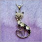 Preview: Halskette "Katze Bastet"