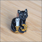 Preview: Pin "Hexenkatze"