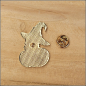 Preview: Pin "Hexenkatze mit Kürbis"