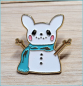 Preview: Pin "Schneemann Schneeschnucki"