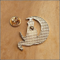 Preview: Pin "Mondkatze"