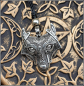 Preview: "Keltischer Wolf" am dreifachen Textilband