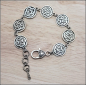 Preview: Armband "Vierfacher Keltischer Knoten" - 23 cm