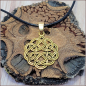 Preview: Schmuckset "Keltischer Knoten" in der Farbe Antikgold
