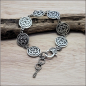 Preview: Armband "Vierfacher Keltischer Knoten" - 23 cm