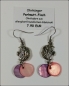 Preview: Set aus Bettelarmband und Ohrschmuck - Fische & Perlmutt