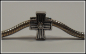 Preview: European Bead "Kreuz"