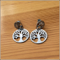 Preview: Ohrschmuck "Lebensbaum" aus Edelstahl