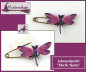 Preview: Schmucknadel "Libelle Rosita" - handbemaltes Unikat