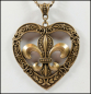 Preview: Kette "Fleur des Lys" - 70 - 75 cm