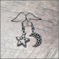 Preview: Ohrschmuck "Mond & Stern"