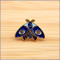 Preview: Pin "Blaue Mondmotte"