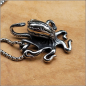 Preview: Halskette "Oktopus" aus Edelstahl - 60 cm