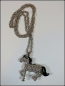 Preview: "Pferd Diamond Star" an langer Kette