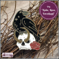 Preview: Pin "Rabe, Rose, Totenkopf"