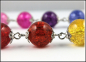 Preview: Halskette "Regenbogen" - 48,5 cm - Unikat