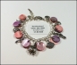 Preview: Set aus Bettelarmband und Ohrschmuck - Fische & Perlmutt