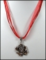 Preview: "Rose" an strahlend rotem Halsband