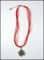 Preview: "Rose" an strahlend rotem Halsband