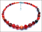 Preview: Halskette "Glasperlentraum" in Rot - 46,5 cm