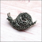 Preview: Brosche "Funkelnde Schnecke"
