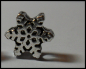 Preview: European Bead "Schneeflocke"