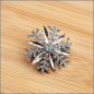 Preview: Brosche "Schneeflocke"