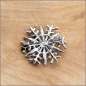 Preview: Brosche "Schneeflocke"