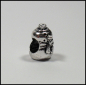 Preview: European Bead "Schneemann Olaf"