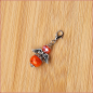 Preview: Charmanhänger "Schutzengel in Orange"