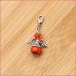 Preview: Charmanhänger "Schutzengel in Orange"