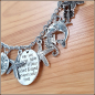 Preview: Bettelkette „A shell in your pocket… “– 48,5 cm, plus Verlängerung – Unikat!