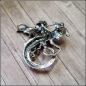 Preview: Brosche "Drache"