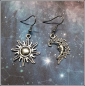 Preview: Ohrschmuck "Sonne & Mond"