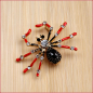 Preview: Brosche "Spinne"