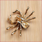 Preview: Brosche "Spinne"