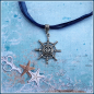 Preview: "Steuer" am marineblauen Halsband