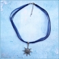 Preview: "Steuer" am marineblauen Halsband