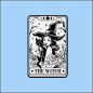 Preview: Pin "Tarotkarte THE WITCH"