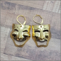 Preview: Ohrschmuck "Theatermasken"