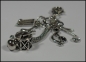 Preview: Auftragsarbeit - Set aus Charmanhänger, Armschmuck & Ohrhängern