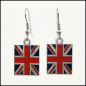 Preview: Ohrschmuck "Union Jack" - die britische Flagge für die Ohren