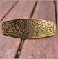 Preview: Haarspange "Vegvisir" in der Farbe Antikgold