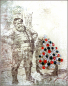 Preview: "Strahlender Weihnachtsbaum" - Brosche